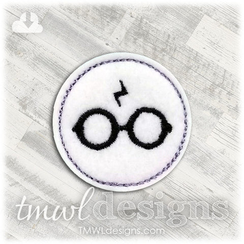 Wizard Glasses Feltie