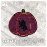 Pumpkin Badger Feltie