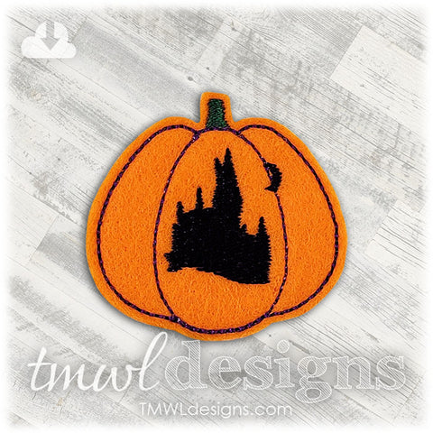 Pumpkin Wizard Castle Feltie