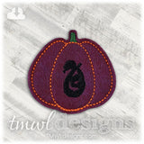 Pumpkin Snake Feltie
