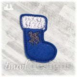 Wizard School Raven Stocking Feltie