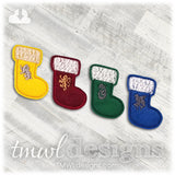 Wizard School Lion Stocking Feltie