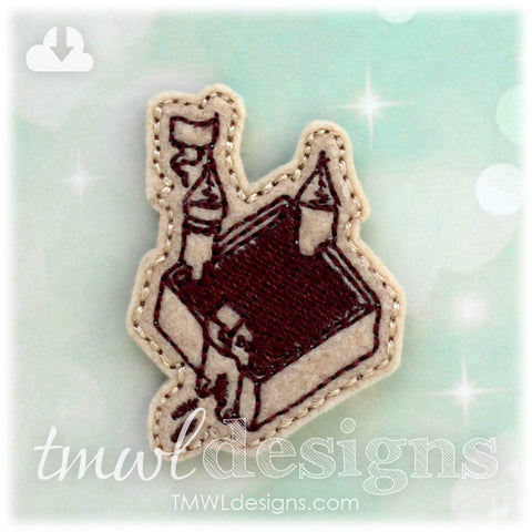 Wizard School Marauders Map Feltie