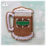 Wizard Beer Mug Feltie