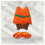 Woodland Fairy A Felt Paper Doll Outfit