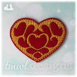 Video Game Health Heart Container Feltie