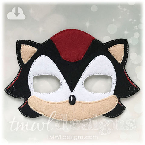 Black Hedgehog Mask