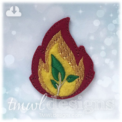Burning Bush Feltie