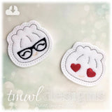 Love Dumpling Feltie