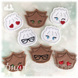 Geeky Wonton Feltie