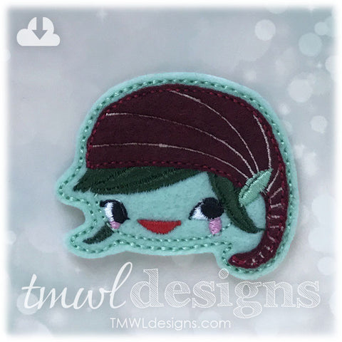 Elf Head Feltie