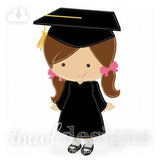 Graduation Girl Appliqué