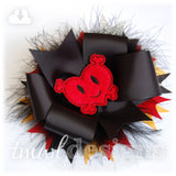Heart & Crossbones Feltie