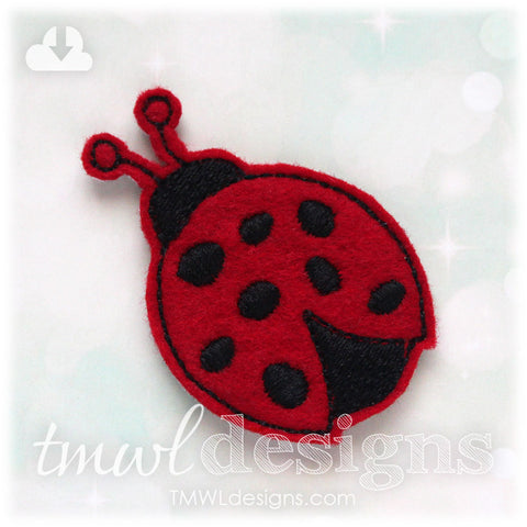 Ladybug Feltie