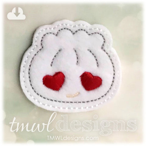 Love Dumpling Feltie