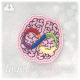 Neurodiversity Brain Feltie