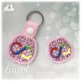 Neurodiversity Brain Key FOB