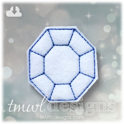 Fantasy Tournament Diamond Badge Feltie