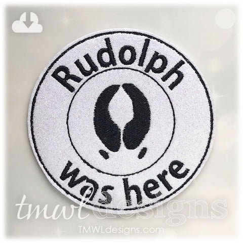 Rudolph XL Stamp Patch