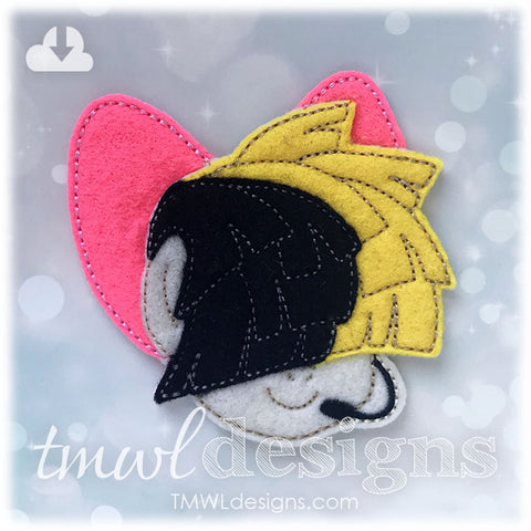 Songbird Pony Head Feltie