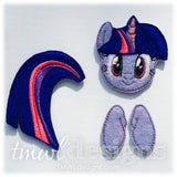 Twilight Pony Bow Parts