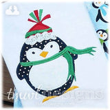 Winter Penguin A Appliqué