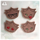 Geeky Wonton Feltie