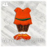 Woodland Fairy B Felt Paper Doll Outfit