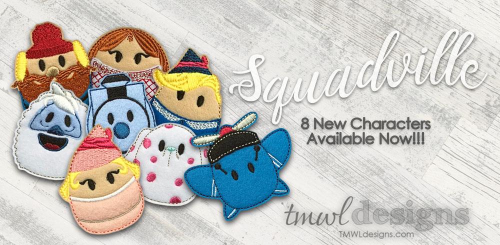 New Squadville Designs!
