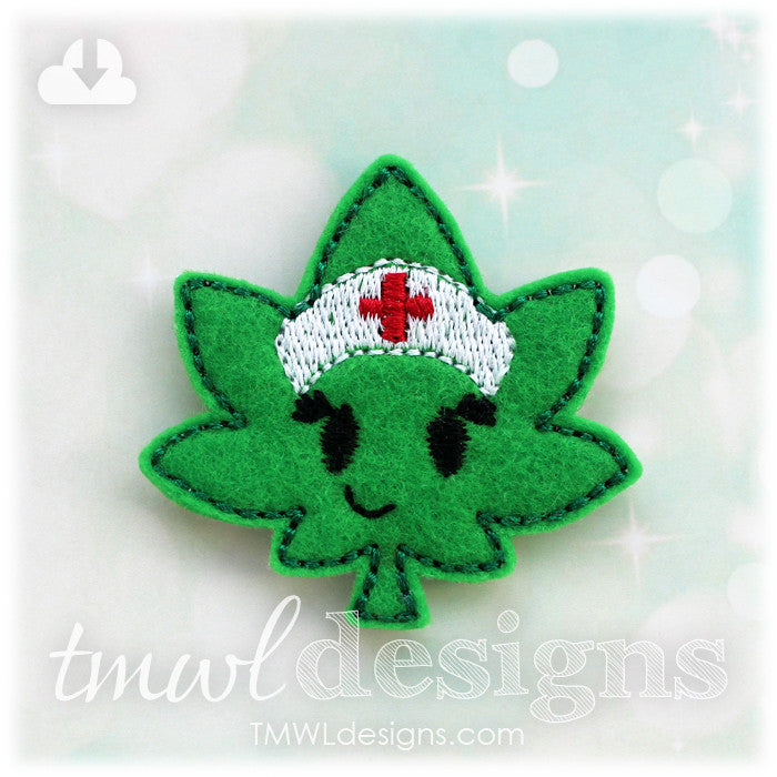 Medical Mary Leaf Design Available