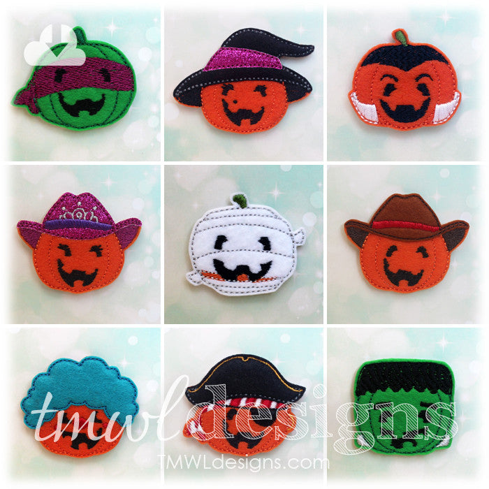 New Halloween Pumpkin Designs Available