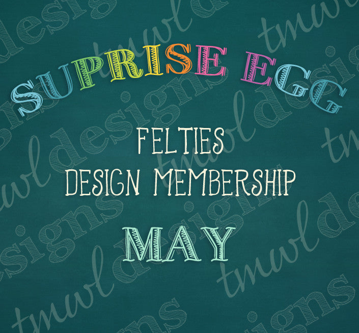 Surprise Egg Design Memberships - May