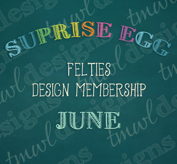 Surprise Egg Design Memberships - June
