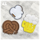 Popcorn Kernel Feltie