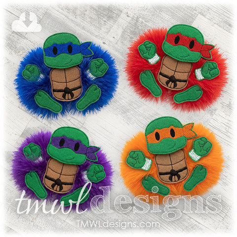 Masked Turtle Bow Parts