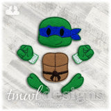 Masked Turtle Bow Parts