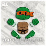 Masked Turtle Bow Parts