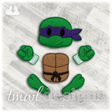 Masked Turtle Bow Parts