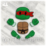 Masked Turtle Bow Parts