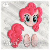 Pink Pony Bow Parts