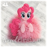 Pink Pony Bow Parts