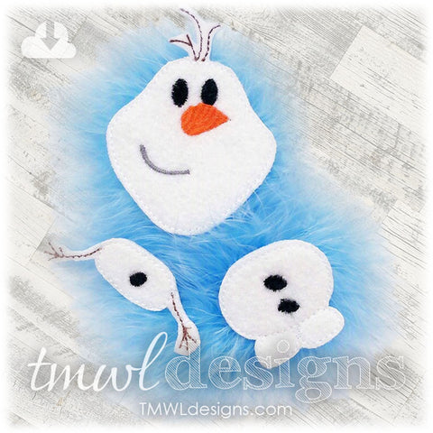Snowman Bow Parts