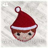 Yuletide Scout Head Feltie