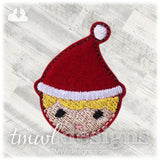 Yuletide Scout Head Feltie