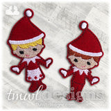 Yuletide Scout Boy Feltie
