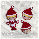 Yuletide Scout Head Feltie
