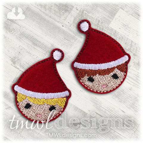 Yuletide Scout Head Feltie