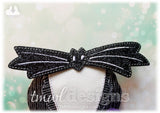 Christmas Nightmare Bat Bow Tie OS Feltie