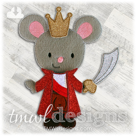 Mouse King Nutcracker Ballet Outfit Felt Paper Doll Outfit