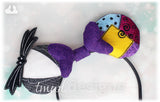Mrs Mouse Headband Bow Stuffie